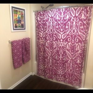 Trina Turk Ikat Shower Curtain 72 X 72